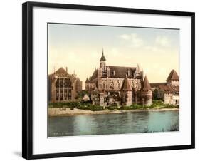 Marienburg, West Side, Prussia, Germany, C.1900-null-Framed Giclee Print