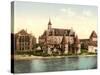 Marienburg, West Side, Prussia, Germany, C.1900-null-Stretched Canvas