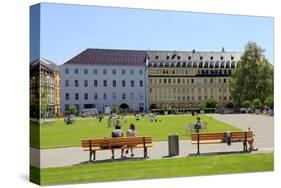 Marienhof Square, Munich, Upper Bavaria, Bavaria, Germany, Europe-Hans-Peter Merten-Stretched Canvas