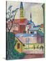 Marienkirche, 1911-August Macke-Stretched Canvas