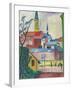 Marienkirche, 1911-August Macke-Framed Giclee Print