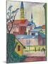 Marienkirche, 1911-August Macke-Mounted Giclee Print