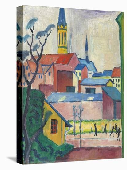 Marienkirche, 1911-August Macke-Stretched Canvas