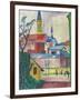 Marienkirche, 1911-August Macke-Framed Giclee Print