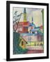 Marienkirche, 1911-August Macke-Framed Giclee Print