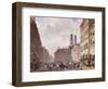 Marienplatz, Munich-Friedrich Eibner-Framed Giclee Print