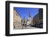 Marienplatz Square with Old City Hall in Munich, Upper Bavaria, Bavaria, Germany, Europe-Hans-Peter Merten-Framed Photographic Print