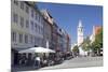 Marienplatz Square with Waaghaus and Blaserturm Tower-Markus-Mounted Photographic Print