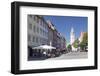 Marienplatz Square with Waaghaus and Blaserturm Tower-Markus-Framed Photographic Print