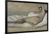 Marietta, Rome, c.1843-Jean-Baptiste-Camille Corot-Framed Giclee Print