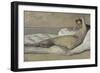 Marietta, Rome, c.1843-Jean-Baptiste-Camille Corot-Framed Giclee Print