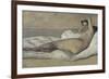 Marietta, Rome, c.1843-Jean-Baptiste-Camille Corot-Framed Giclee Print