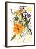 Marigold and Other Flowers, 2004-Claudia Hutchins-Puechavy-Framed Giclee Print