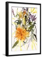 Marigold and Other Flowers, 2004-Claudia Hutchins-Puechavy-Framed Giclee Print