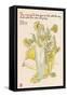 Marigold Personified-Walter Crane-Framed Stretched Canvas