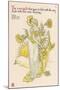 Marigold Personified-Walter Crane-Mounted Premium Giclee Print