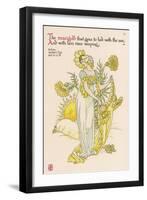 Marigold Personified-Walter Crane-Framed Art Print