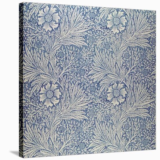 Marigold' Wallpaper Design, 1875-William Morris-Stretched Canvas