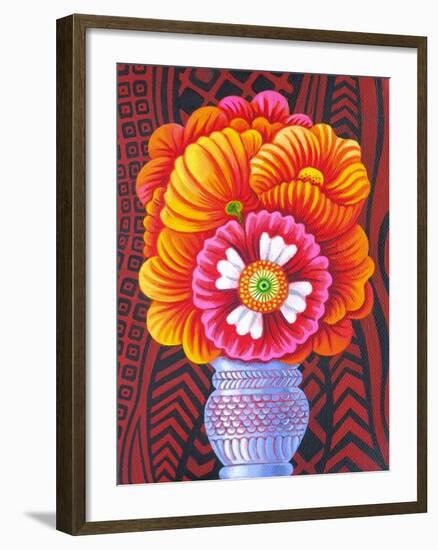 Marigolds, 2014-Jane Tattersfield-Framed Giclee Print