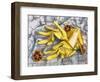 Marigolds 2020 (oil)-Tilly Willis-Framed Giclee Print