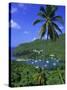 Marigot Bay, St. Lucia, Windward Islands, Caribbean, West Indies, Central America-John Miller-Stretched Canvas