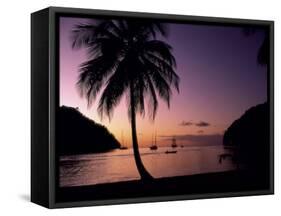 Marigot Bay, St. Lucia-null-Framed Stretched Canvas