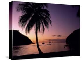 Marigot Bay, St. Lucia-null-Stretched Canvas