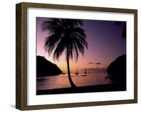 Marigot Bay, St. Lucia-null-Framed Premium Photographic Print