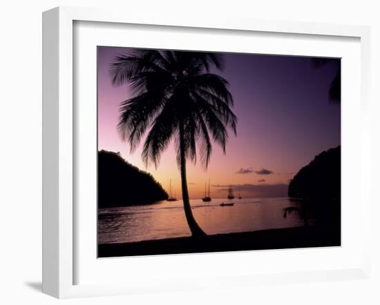 Marigot Bay, St. Lucia-null-Framed Photographic Print