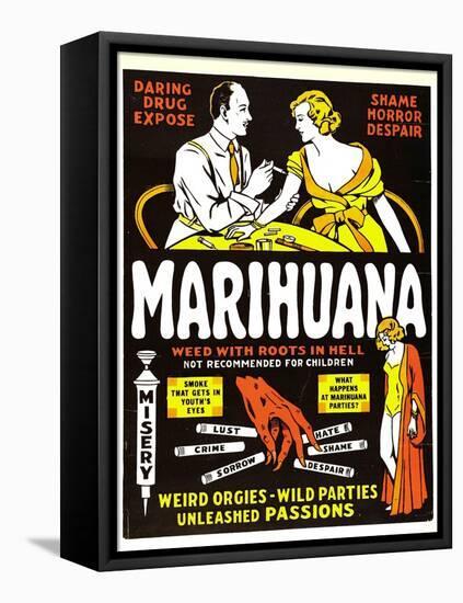 Marihuana, (aka Marihuana, The Weed With Roots in Hell!), 1936-null-Framed Stretched Canvas