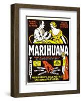 Marihuana, (aka Marihuana, the Weed with Roots in Hell!), 1936-null-Framed Art Print