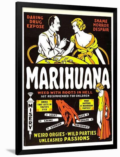 Marihuana, (aka Marihuana, The Weed With Roots in Hell!), 1936-null-Framed Poster