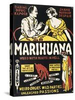 Marihuana: Weed with Roots in Hell Movie Poster-null-Stretched Canvas