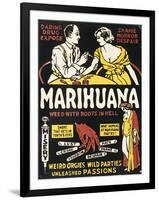 Marihuana: Weed with Roots in Hell Movie Poster-null-Framed Giclee Print