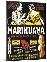 Marihuana: Weed with Roots in Hell Movie Poster-null-Mounted Giclee Print