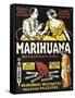 Marihuana: Weed with Roots in Hell Movie Poster-null-Framed Stretched Canvas