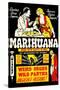 Marihuana: Weed with Roots in Hell-null-Stretched Canvas