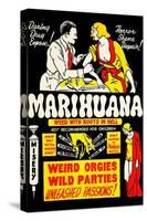 Marihuana: Weed with Roots in Hell-null-Stretched Canvas