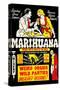 Marihuana: Weed with Roots in Hell-null-Stretched Canvas