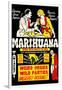 Marihuana: Weed with Roots in Hell-null-Framed Art Print