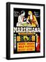 Marihuana: Weed with Roots in Hell-null-Framed Art Print