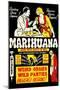 Marihuana: Weed with Roots in Hell-null-Mounted Art Print