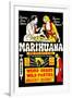 Marihuana: Weed with Roots in Hell-null-Framed Art Print