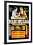 Marihuana: Weed with Roots in Hell-null-Framed Art Print