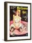 Marijuana Girl, 1969-null-Framed Art Print