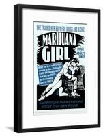 Marijuana Girl, 1969-null-Framed Art Print