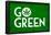 Marijuana Go Green College-null-Framed Poster