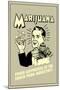 Marijuana Proud Sponsor Of Snack Food Industry Funny Retro Poster-Retrospoofs-Mounted Poster