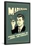 Marijuana Pround Sponsor Of Um We Forget Funny Retro Poster-Retrospoofs-Framed Poster