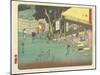 Mariko, 1837-1844-Utagawa Hiroshige-Mounted Giclee Print